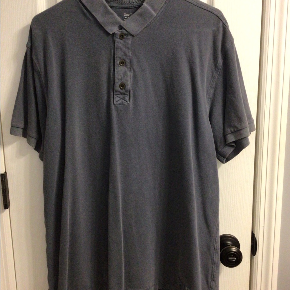 GAP Charcoal Polo Shirt for Men